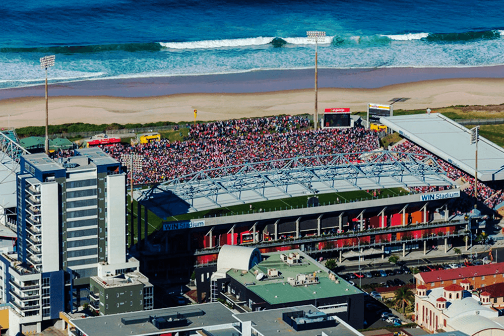 WIN Stadium will host a triple header in Round 6.