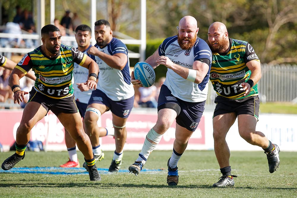 Gillespie on the charge | Photo: Karen Watson 