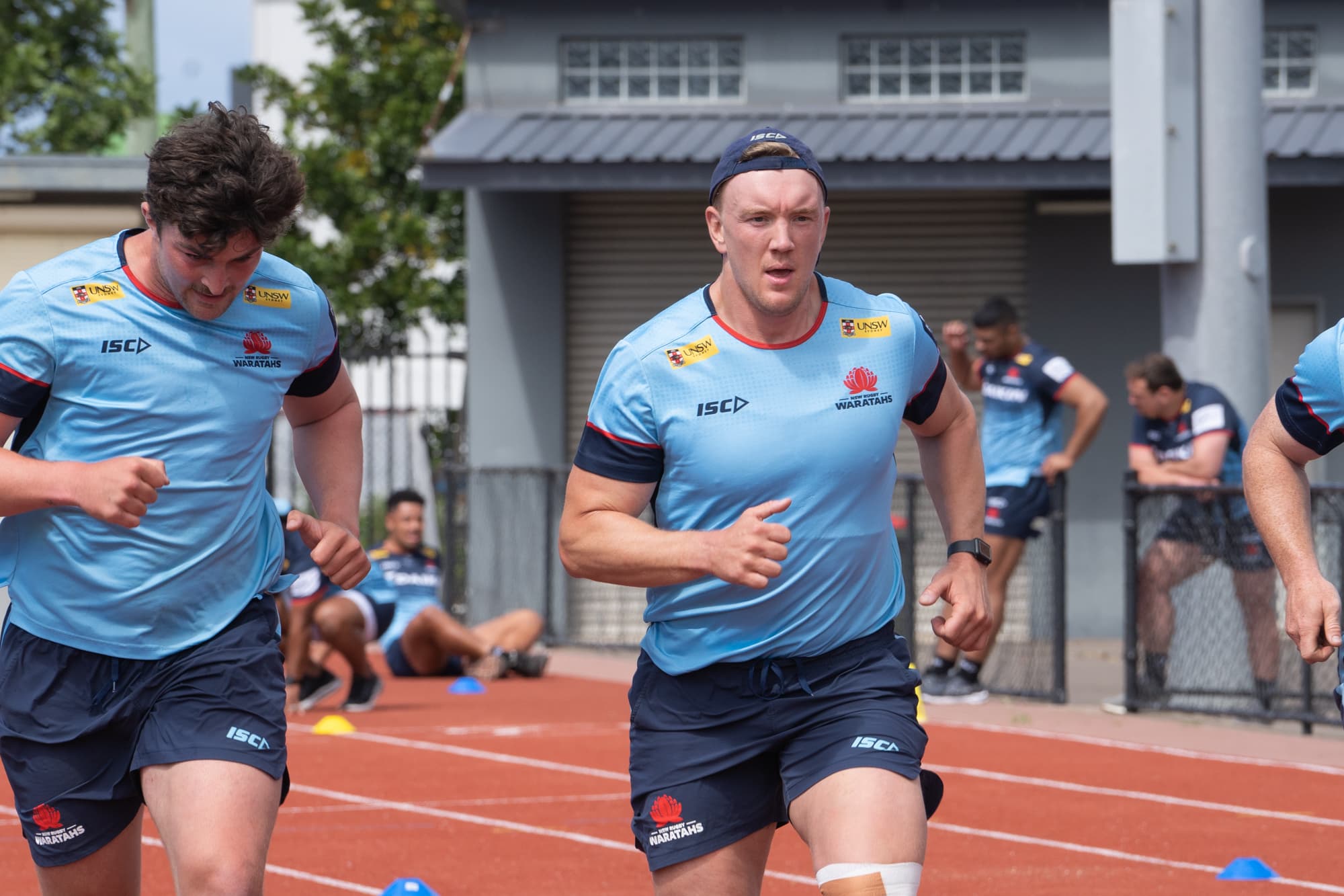 Jeremy Williams and Hugh Sinclair - The last survivors of Day One Beep Test