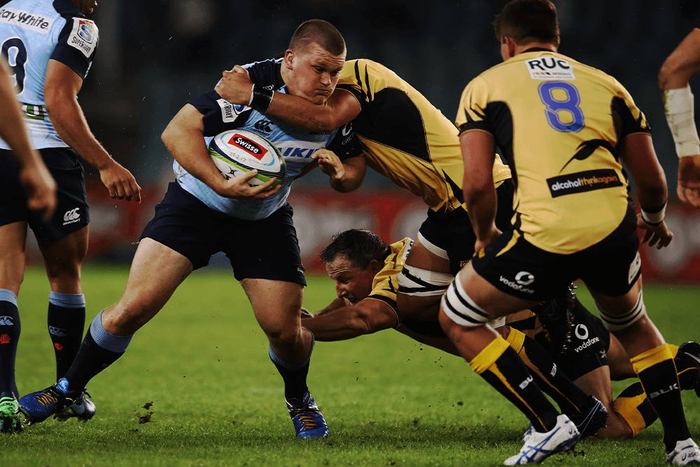 Tom Robertson in action against the Force. Photo: Getty