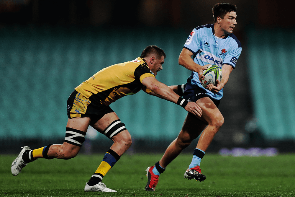 Jack Maddocks on the charge against the Force. Photo: Getty