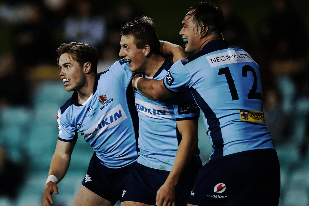 Walton scored his first professional try. Photo: Getty