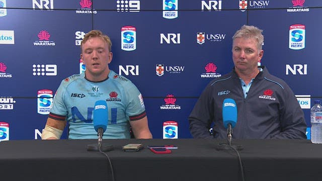 2023 Harvey Norman Super Rugby Pacific Round 15 | Waratahs Press Conference