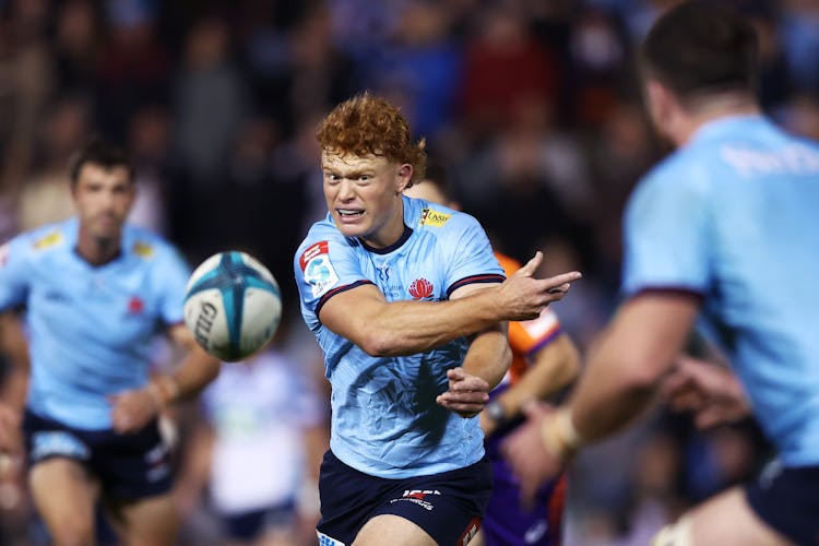 Tane Edmed has re-signed with the Waratahs for a further two seasons