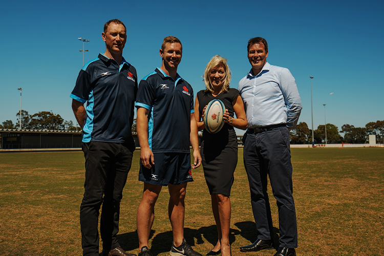 ISCA on board with the NSW Waratahs in 2020. Photo: NSW Rugby
